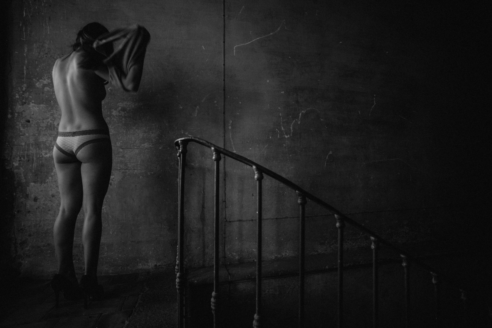 Fotografía artística en blanco y negro