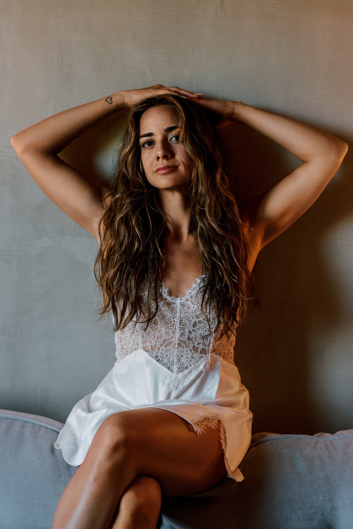 Bridal boudoir en Baja California — fotografía de David Josué